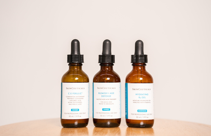 Chemical peel treatment at Pittsburgh Aesthetics for improved skin texture and acne scar treatment.